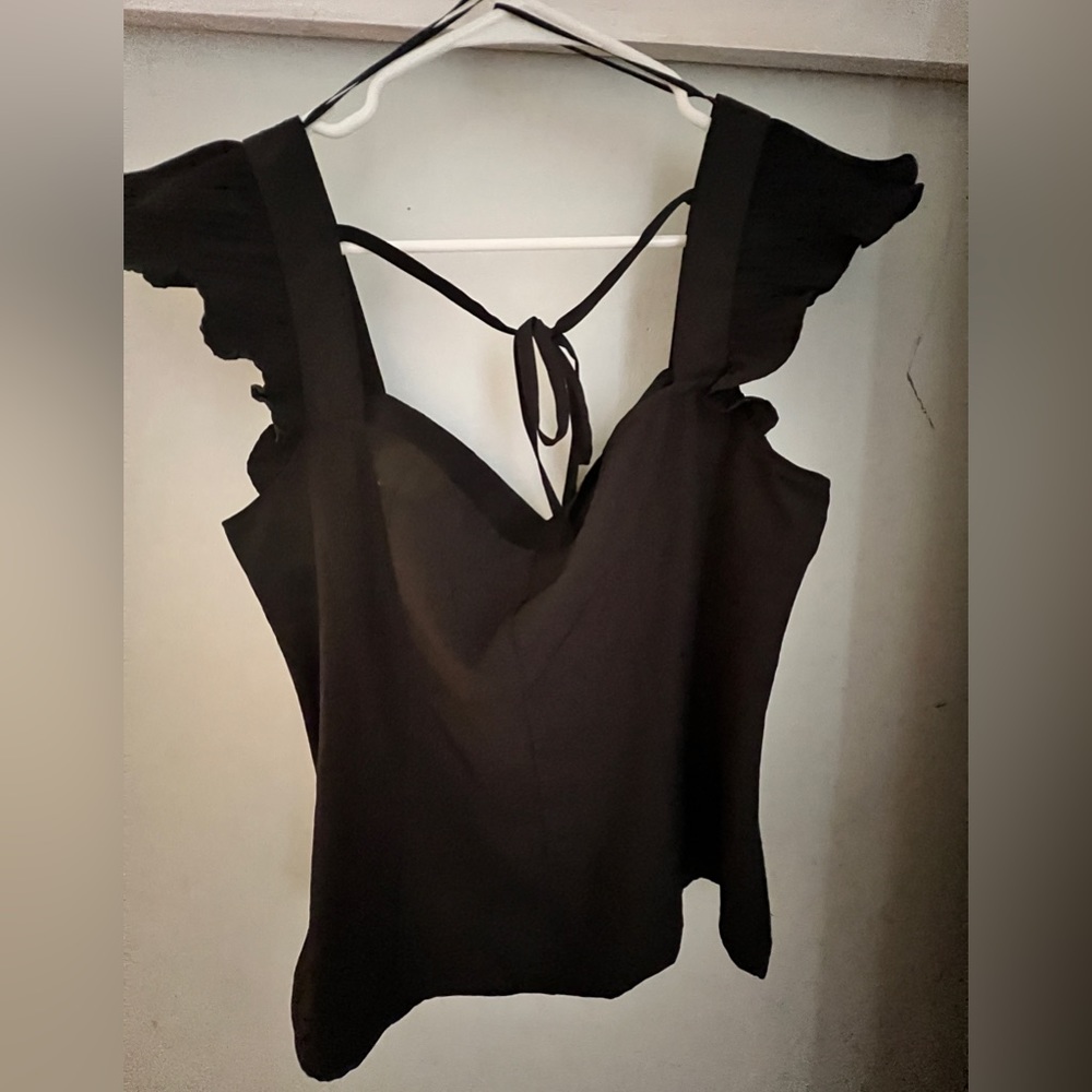 Bell sleeved top